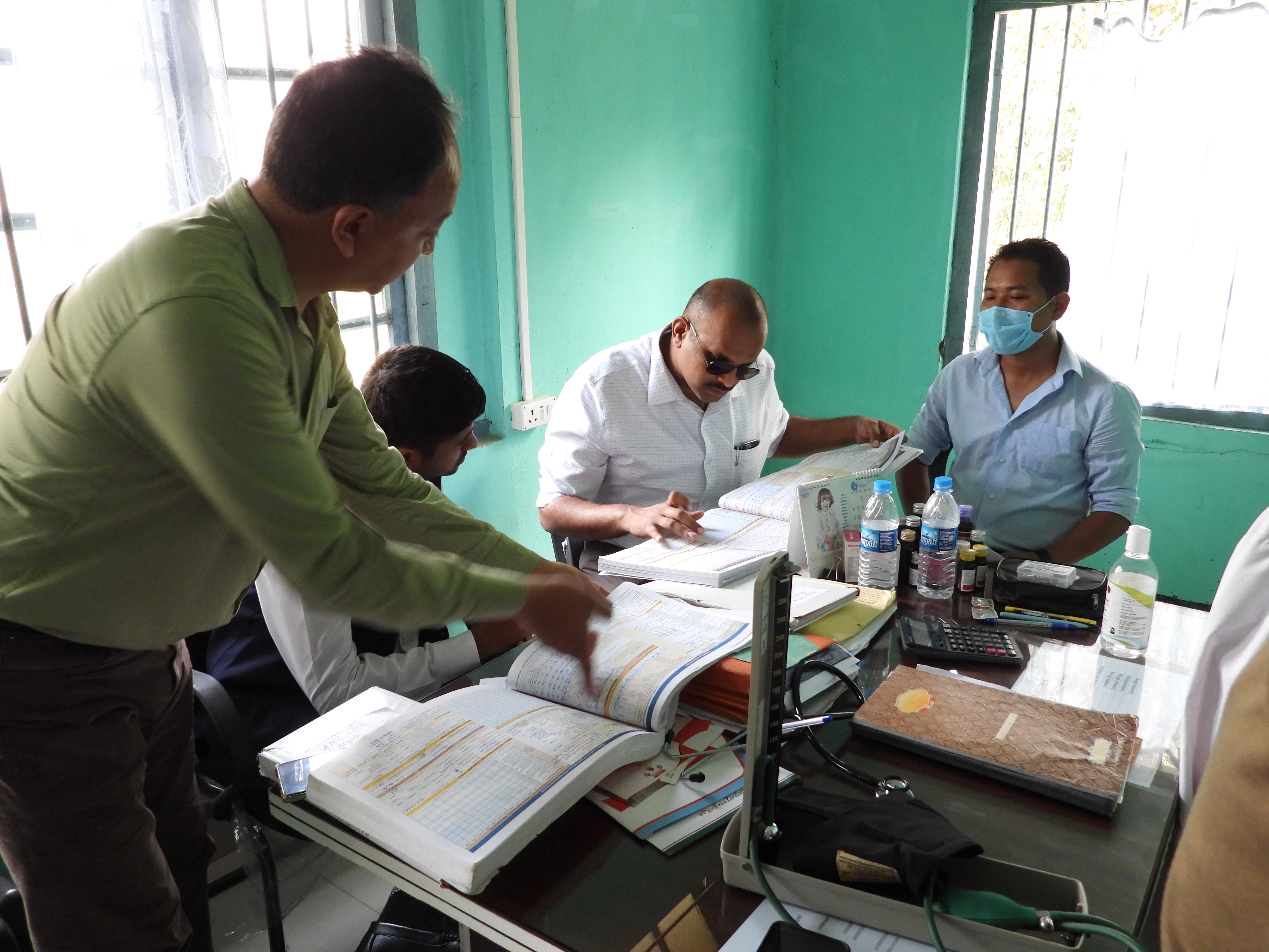 Officials inspect health facilities in Meghalaya