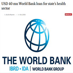 USD 40 mn World Bank loan for state’s health sector